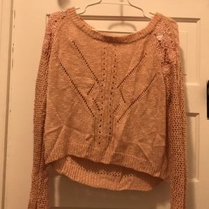 Crochet mix sweaters